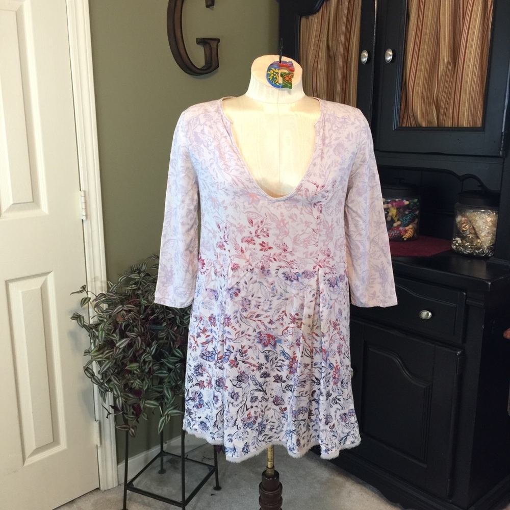 Urban Outfitters Ecote Frock Shift Dress Gray Sz M